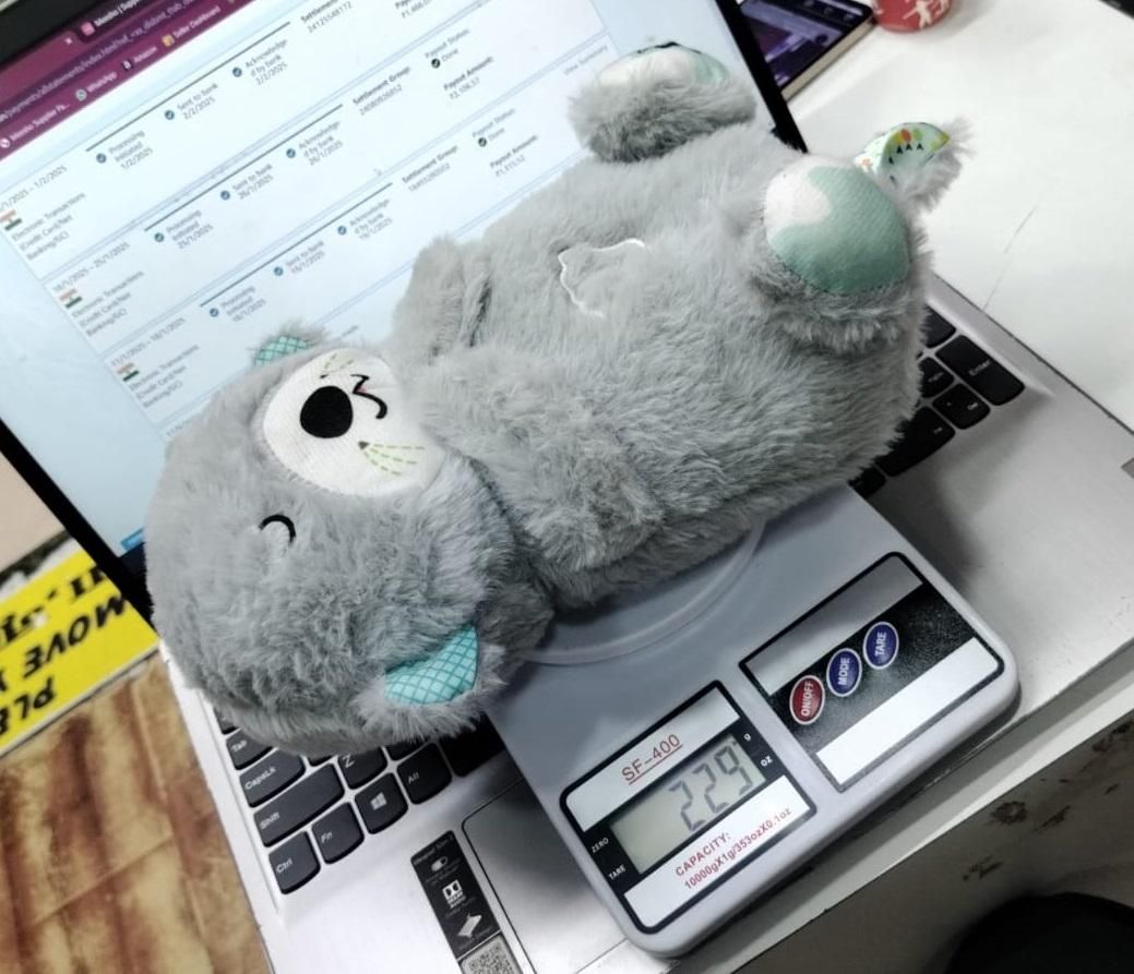 Breathing Teddy Bear with Soothing Music – Comfort Plush Toy for Relaxation