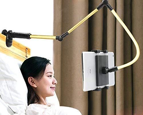 Flexible Mobile & Tablet Stand with 360° Adjustable Clip – Hands-Free Holder for Bed, Desk & Table