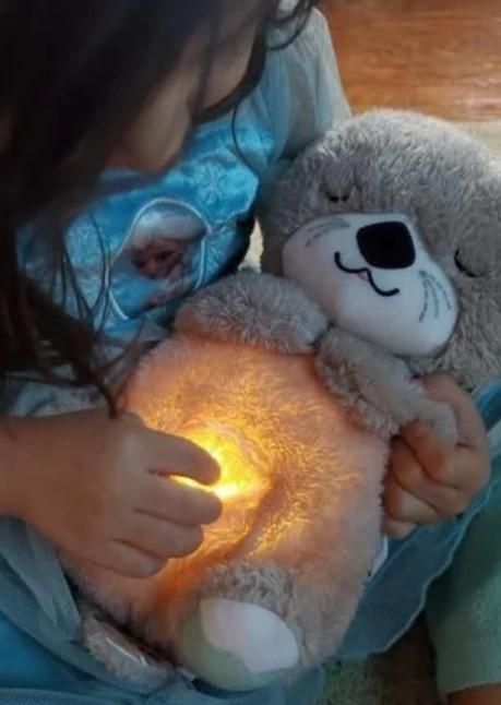 Breathing Teddy Bear with Soothing Music – Comfort Plush Toy for Relaxation