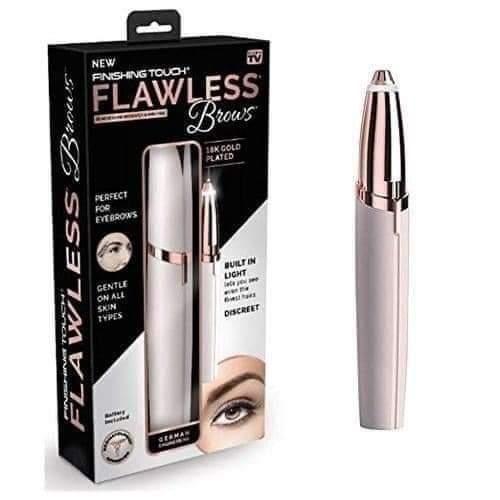 Flawless Eyebrow Trimmer for Women – Painless Hair Removal, Precision Shaping Tool (Pack of 1)