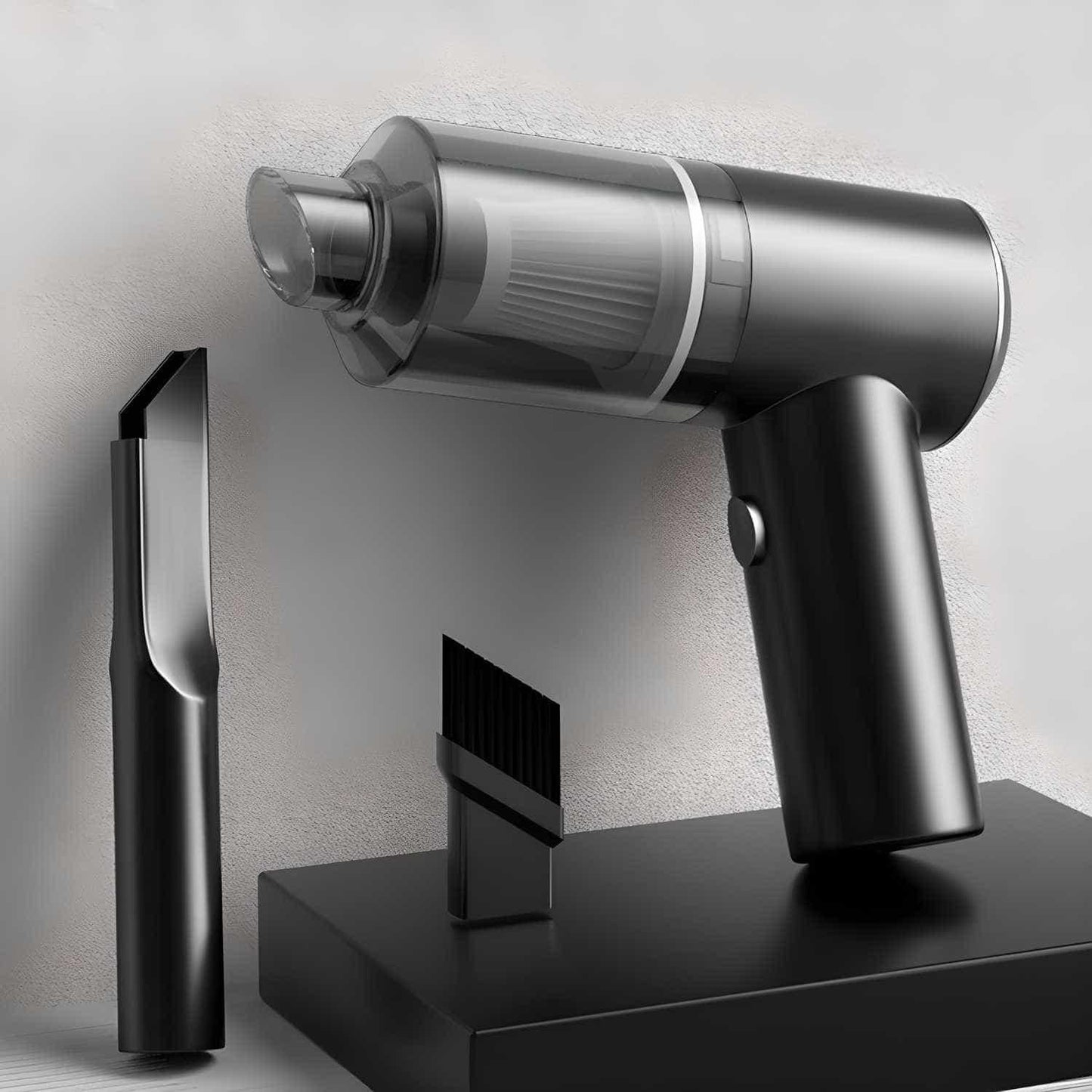 BD Portable Handheld Air Duster & Wireless Vacuum Cleaner – 2-in-1 Cleaning Solution